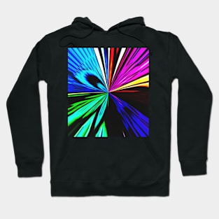 Journey Into Color - Abstract Art Hoodie